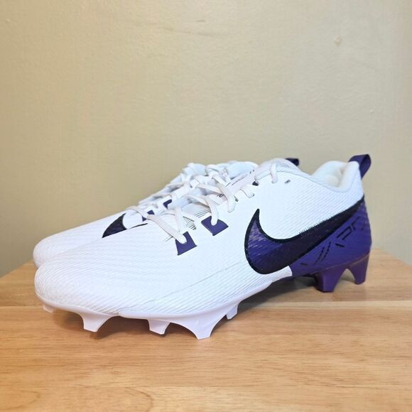 Nike Vapor Edge Speed 360 2 TB Football Cleats White Purple FN7764-115 Mens 12.5 main image 5